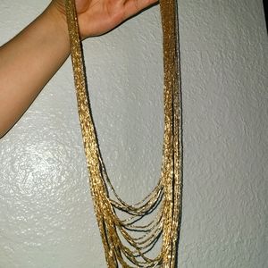 FAUX gold necklace